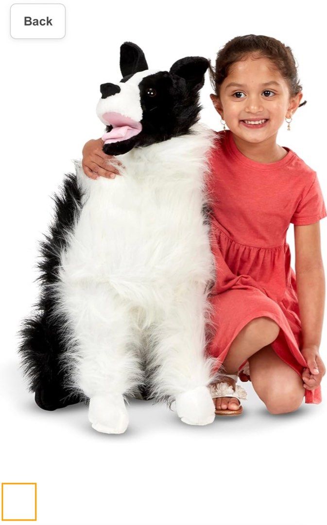Melissa and doug life size dog deals