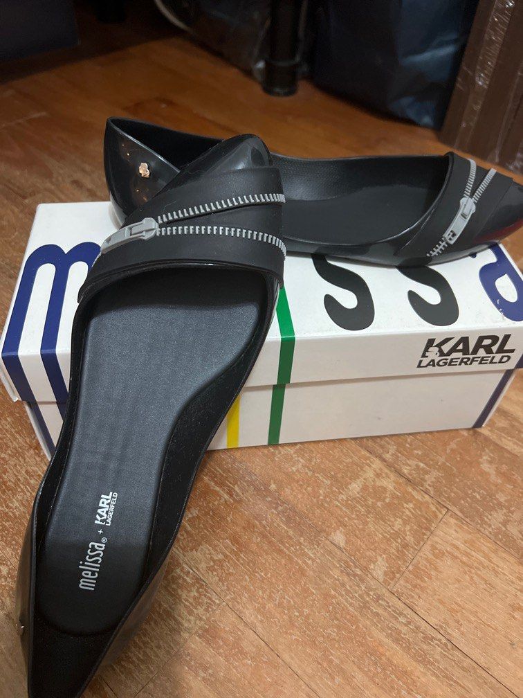 Melissa karl lagerfeld shoes top