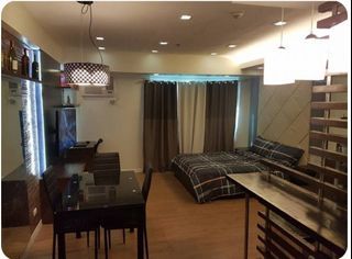 Meranti, Two Serendra Fully Furnished Studio Unit  For Rent  BGC, Taguig PHP44,000