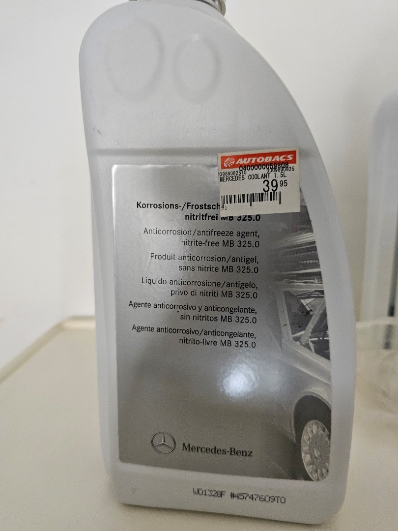 Mercedes Benz Car coolant, Car Accessories, Accessories on Carousell