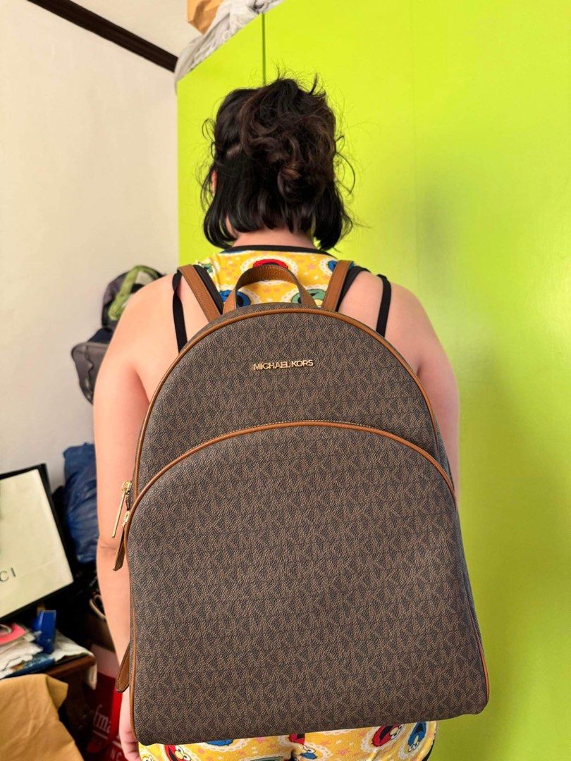Michael kors sales abbey backpack large