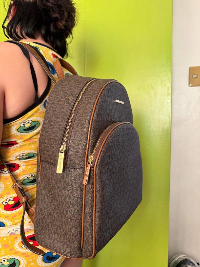 Michael kors discount abbey backpack large