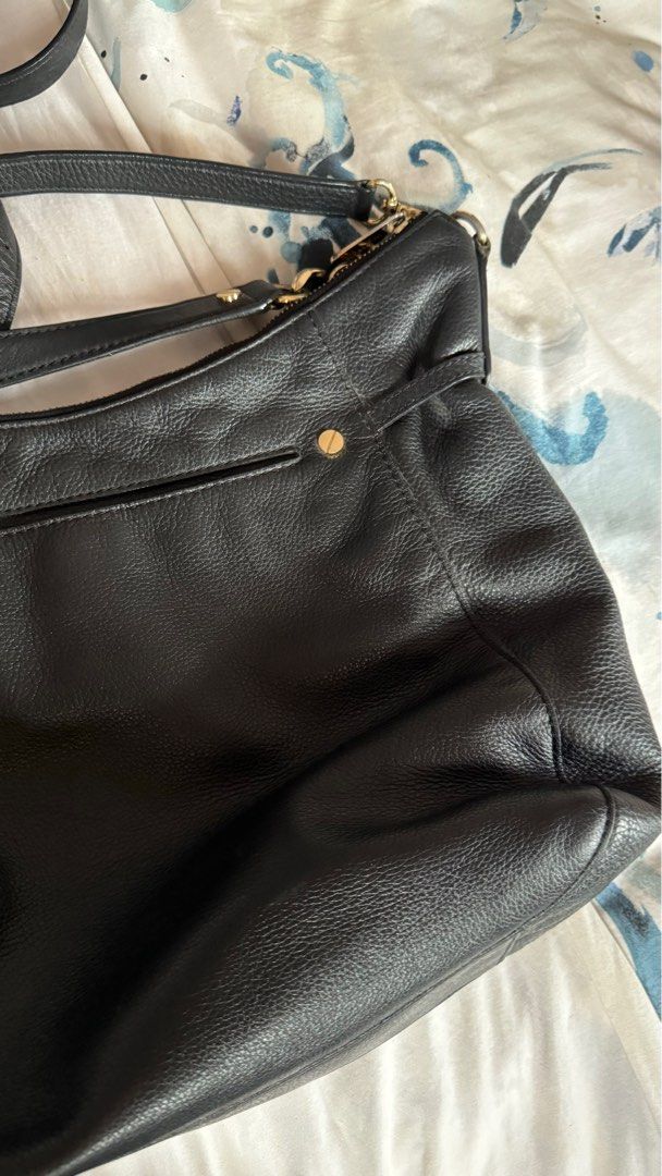 Michael kors deals black hobo