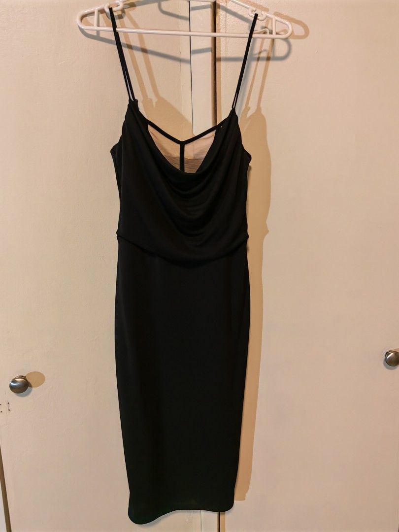 Miss Selfridge Black Cocktail Dress, Women's Fashion, Dresses & Sets, Evening  dresses & gowns on Carousell