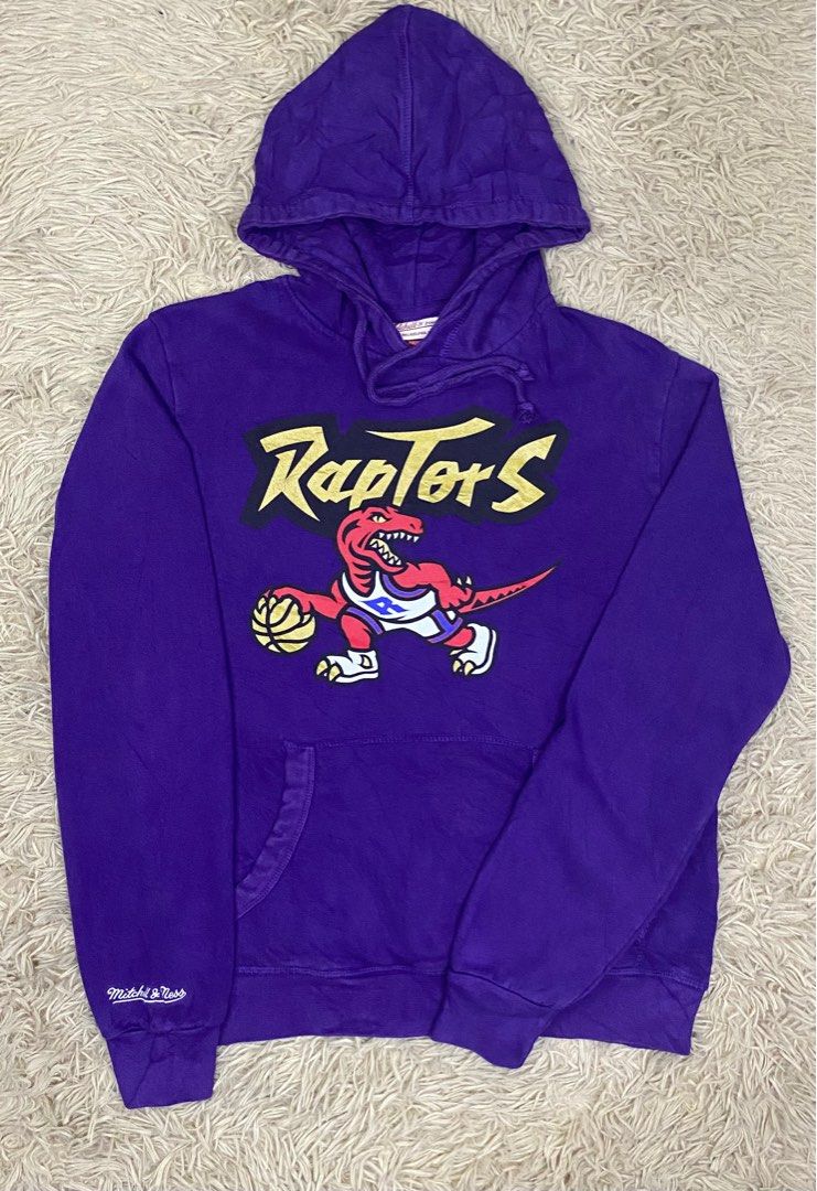 Toronto raptors men's mitchell and ness gold cheap dribble hoodie
