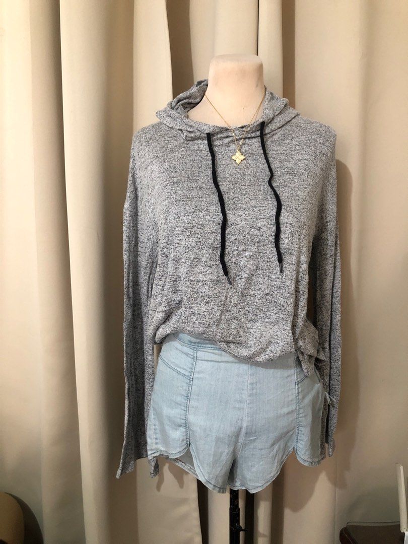 MOSSIMO light knit hoodie Women s Fashion Tops Others Tops on