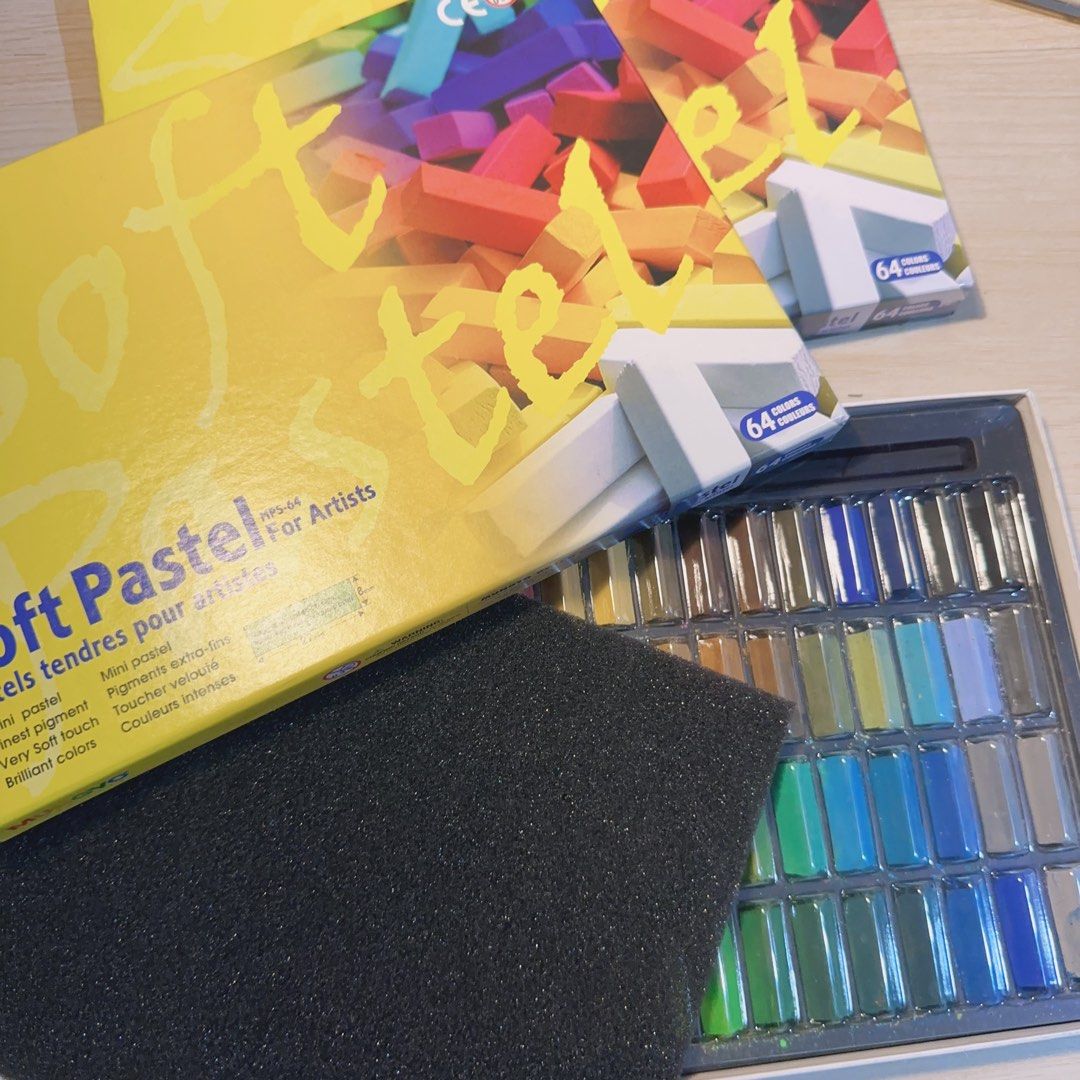 Pastels tendres Pigments extra-fins pour artistes, lot de 12 couleurs