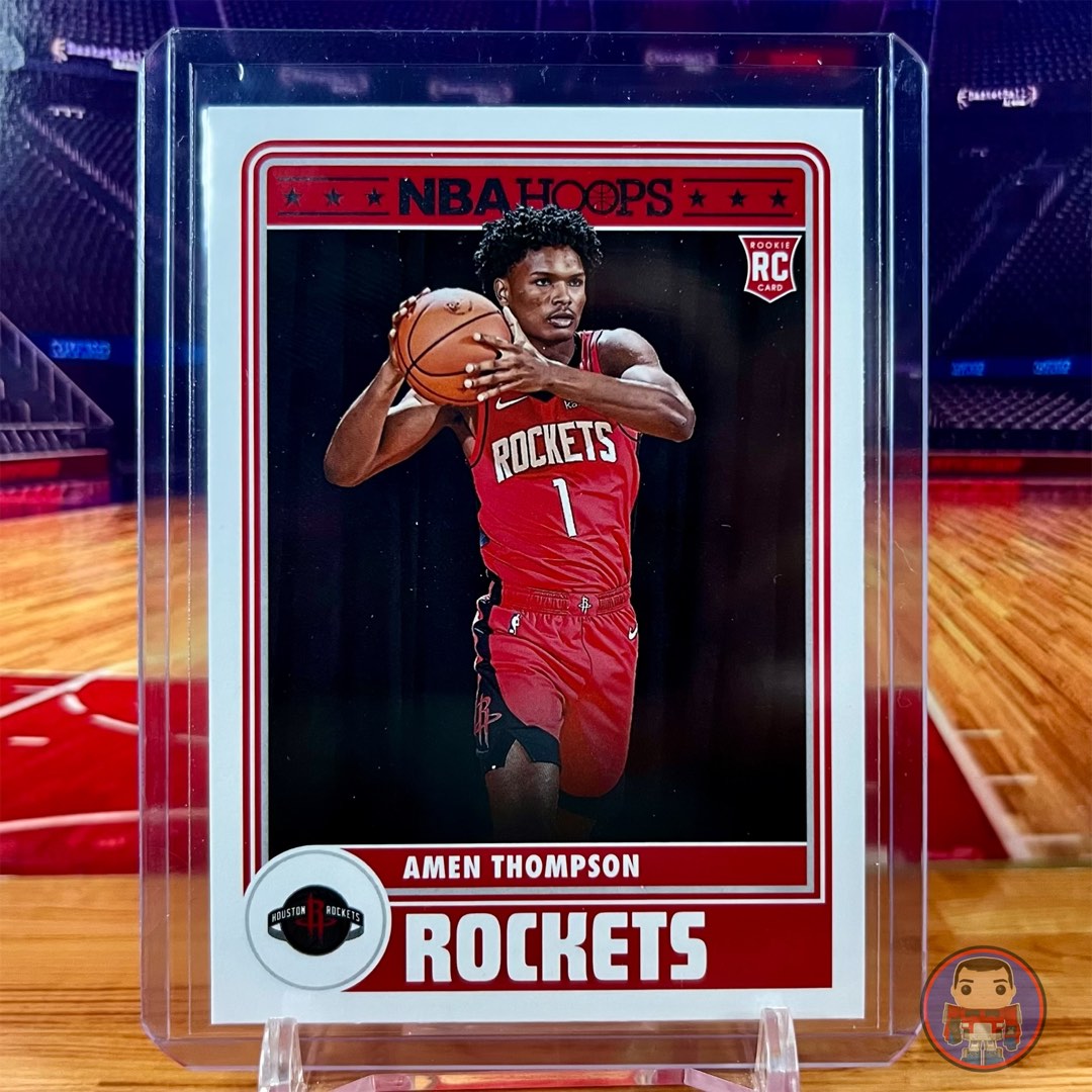 NBA Cards Amen Thompson 202324 Panini Hoops Tribute 300 (Rookie