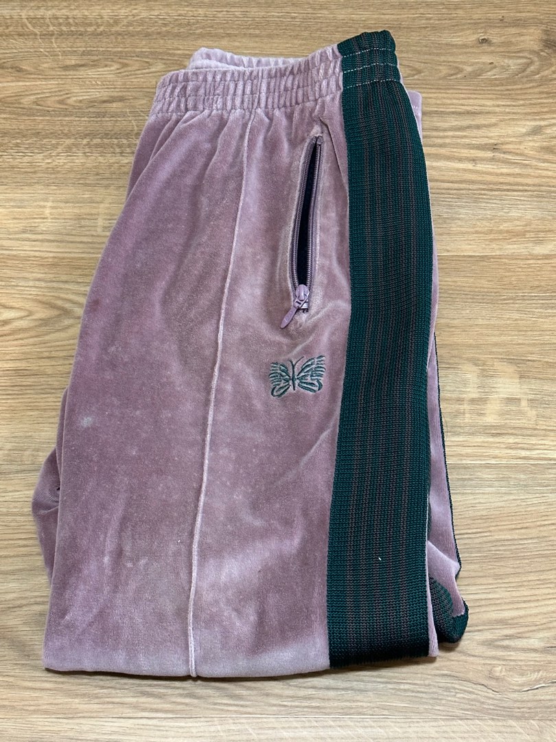 Purple needles cheap track pants