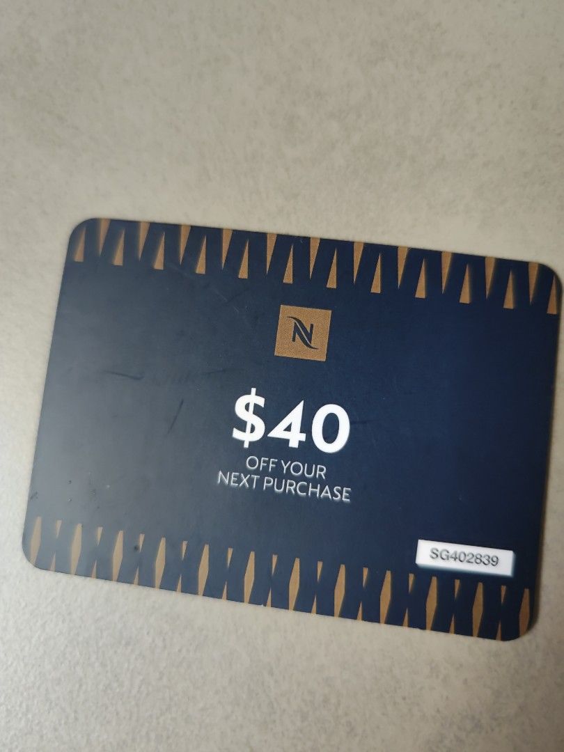 Nespresso hotsell gift card