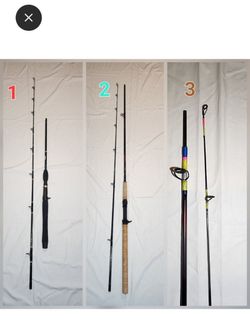 Clearing out of stocks, New 6'ft Baitcasting Rod and BC Right Handle Reel,  Sports Equipment, Fishing on Carousell