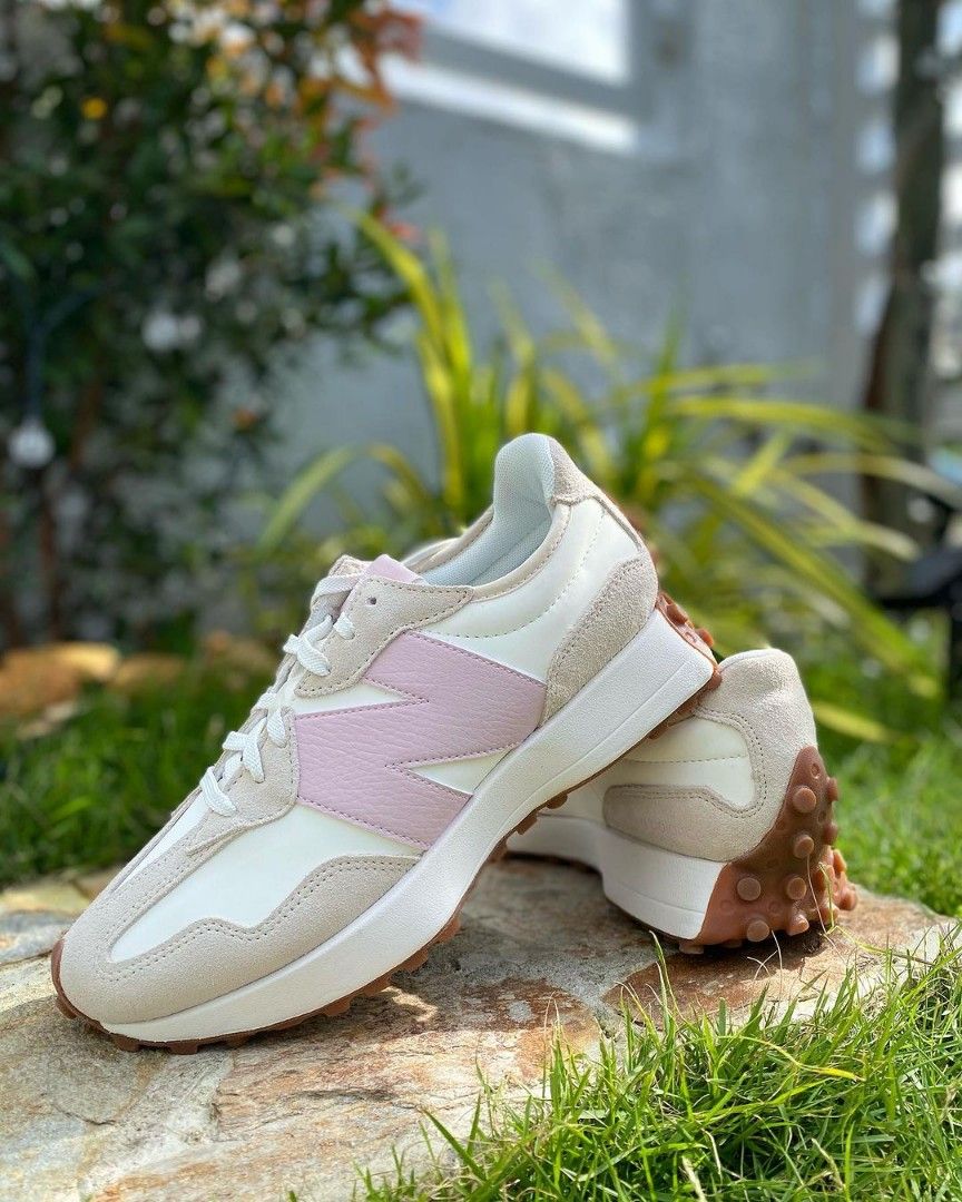 New balance 327 stone pink Women s Fashion Footwear Sneakers on