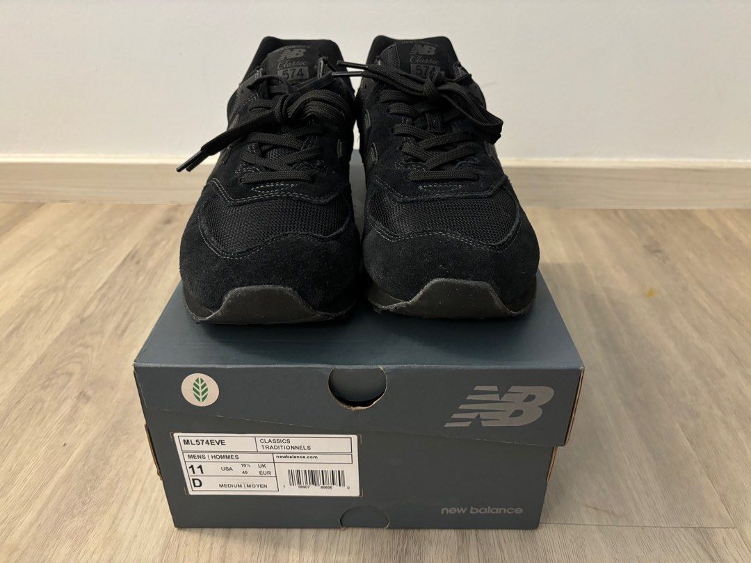 All black outlet 574