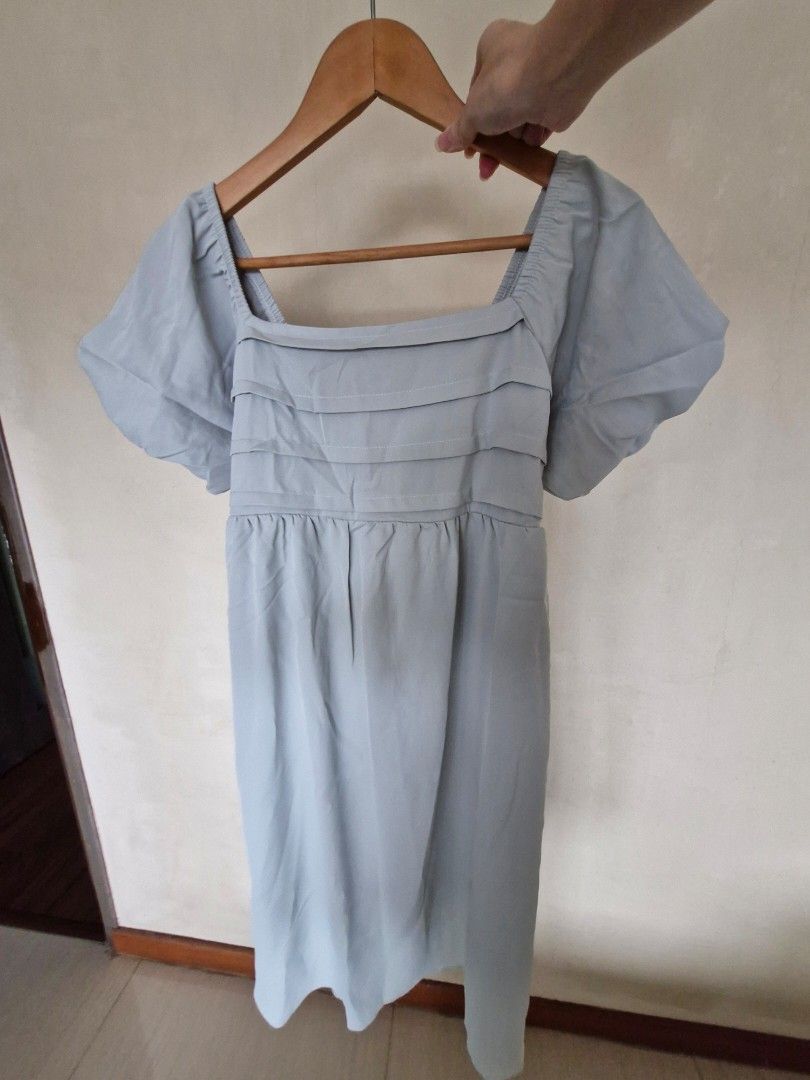 Chiffon hotsell smock dress
