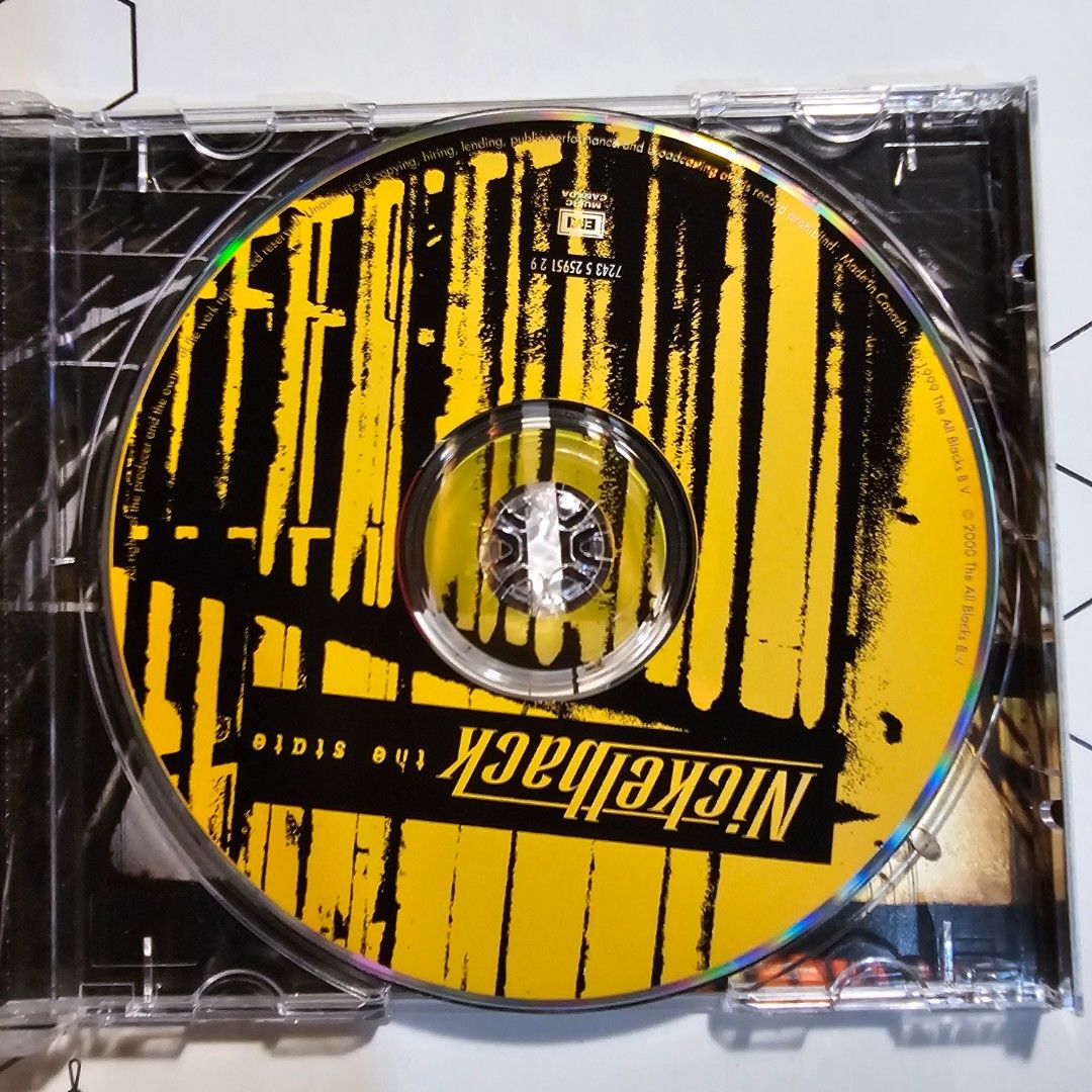 Nickelback - the State - CD NM (Category: CDs & DVDs) located in Quezon City. Submitted by serefrenpaz (Listing ID 1280931205, Image 2). Description: NOTE: CD CASE IS NOT INCLUDED IN RATING OF THE ITEM Good Day Buyers. Here are the payment options PAYPAL GCash - 09164862096 Bank Deposit - BPI, BDO, Unionbank, Landbank Palawan, Cebuana Meet Up - McDo Kamias, Jolibee Anonas Kamias Intersection or KFC Anonas Delivery Options JRS - +120 Pesos shippin