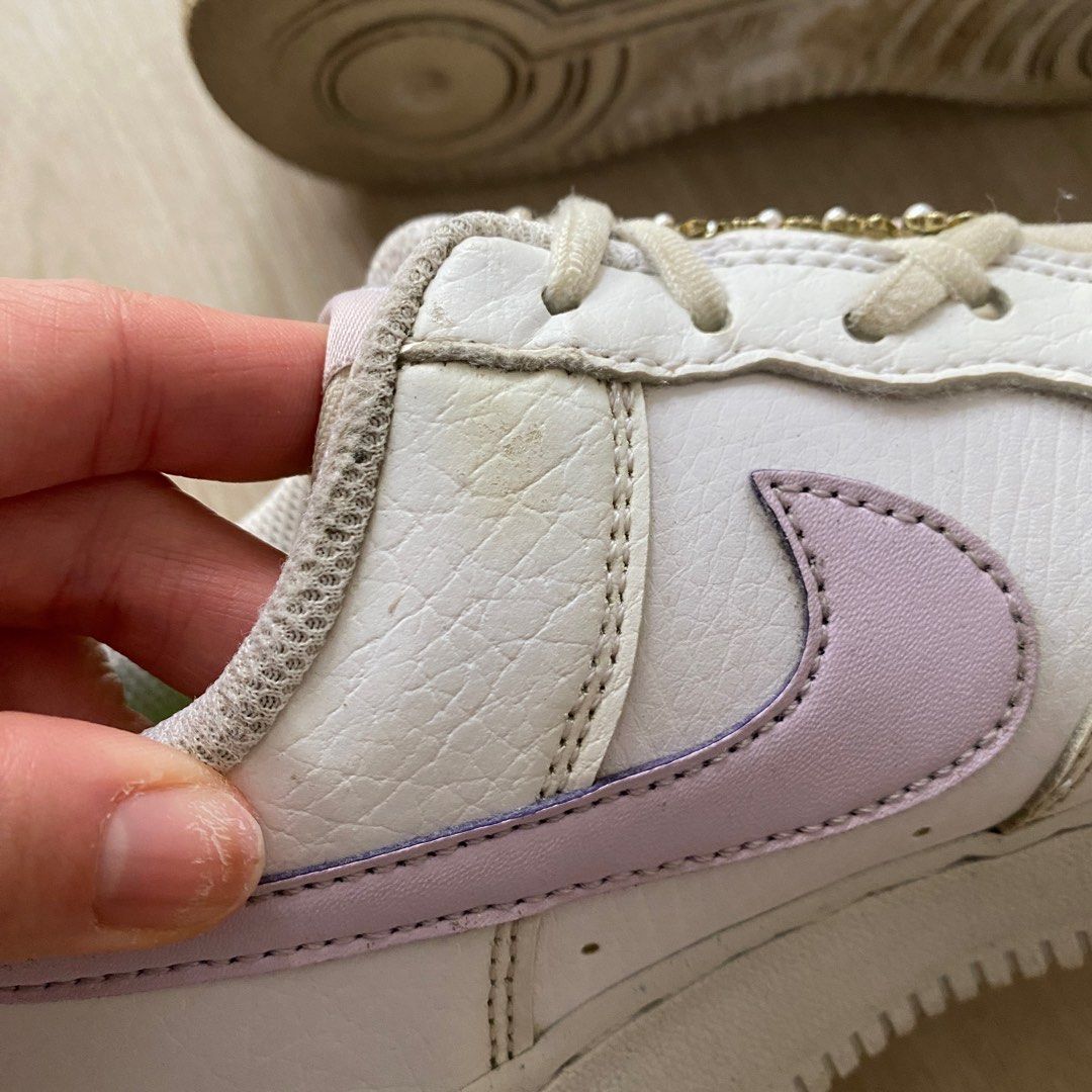 Nike Air Force 1 Lilac Light Purple Simple Women s Fashion