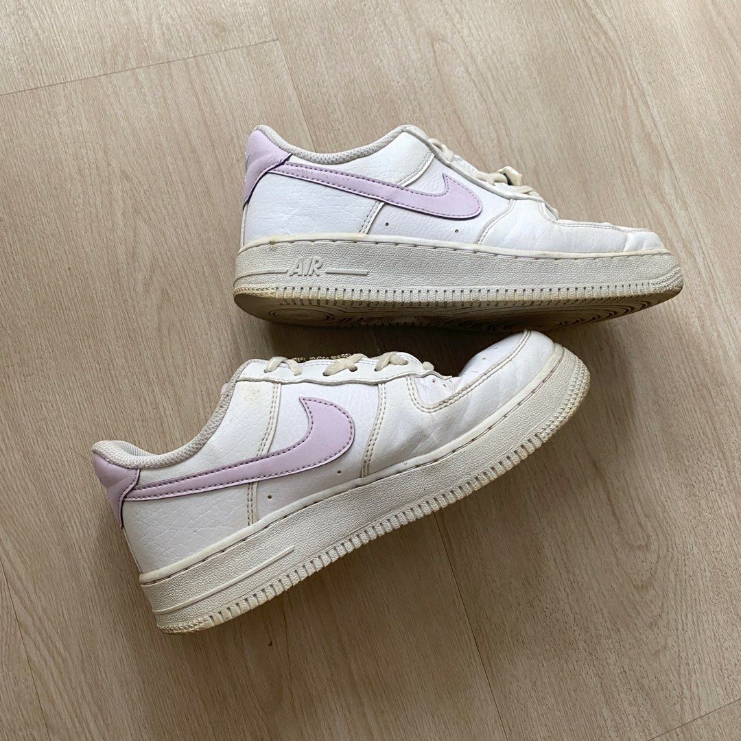 Nike Air Force 1 Lilac Light Purple Simple Women s Fashion