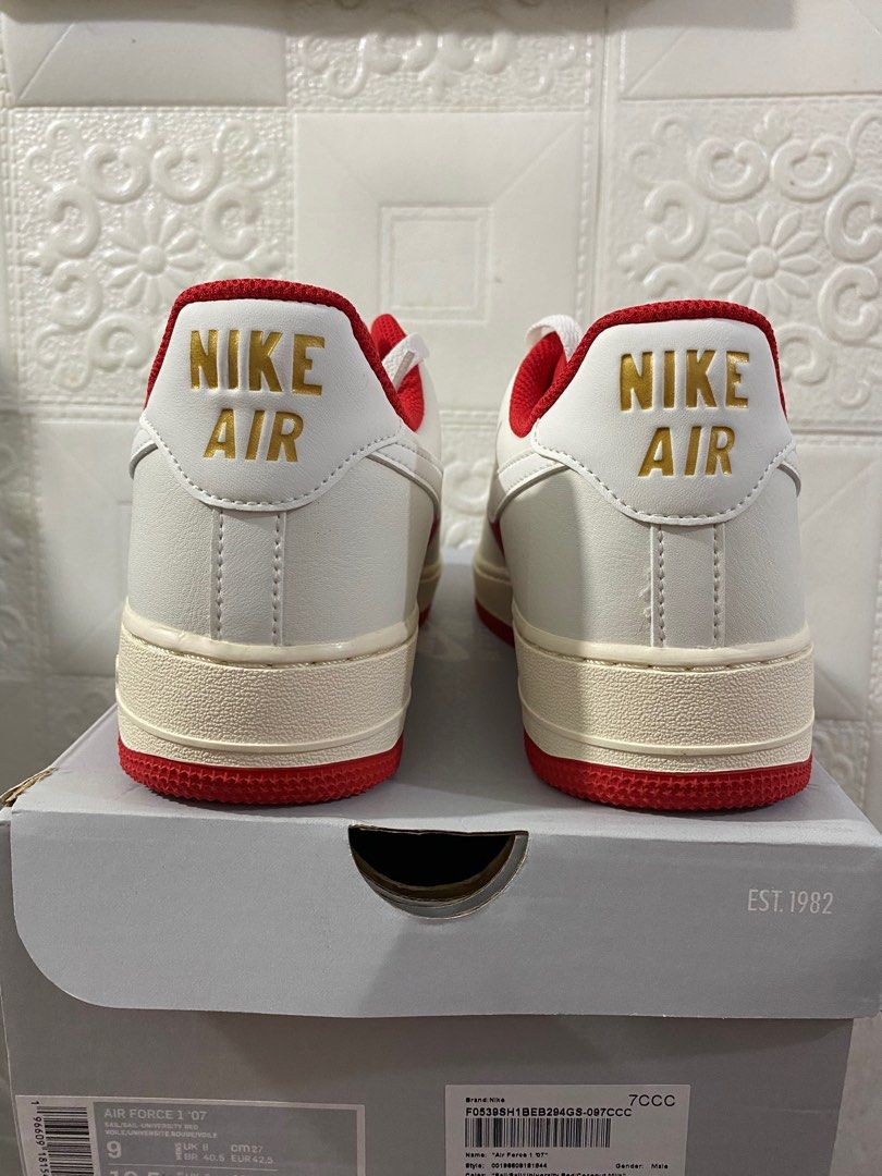 university red air force 1 men