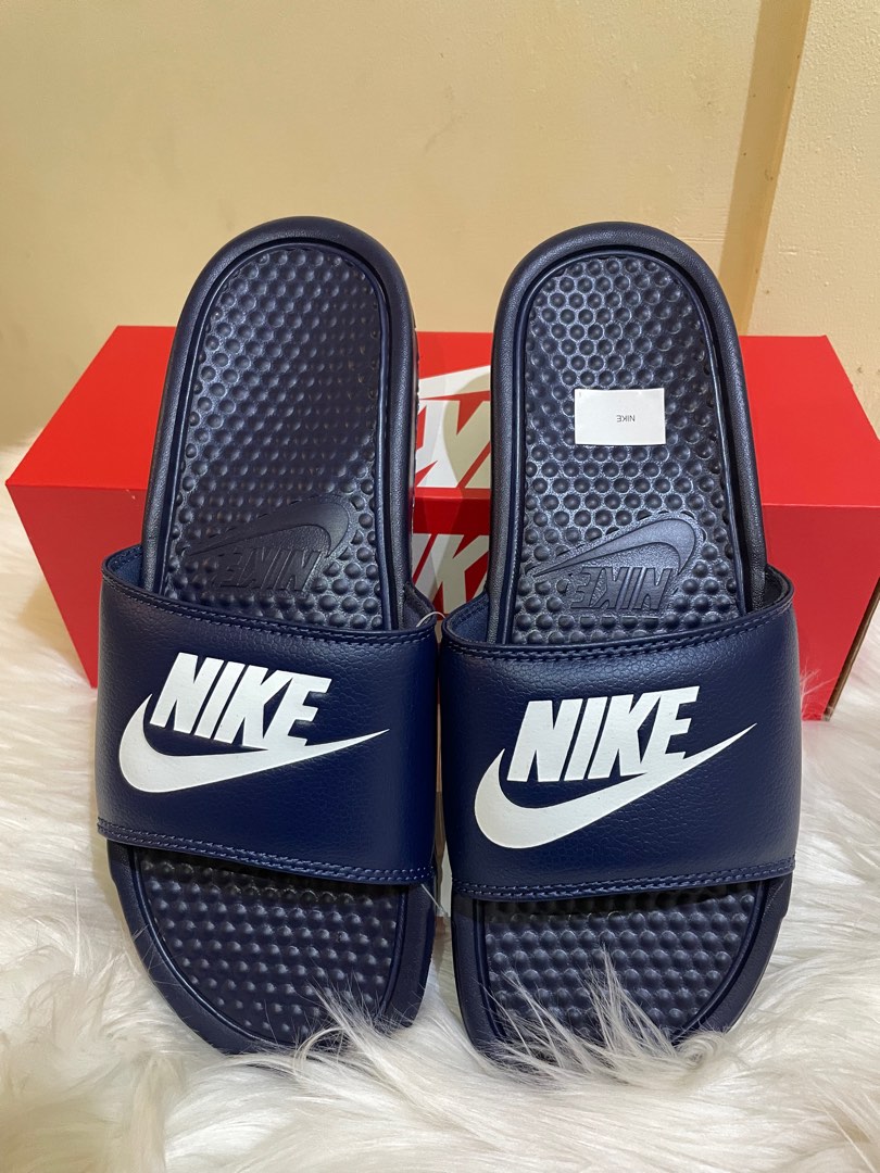 nike benassi jdi blue