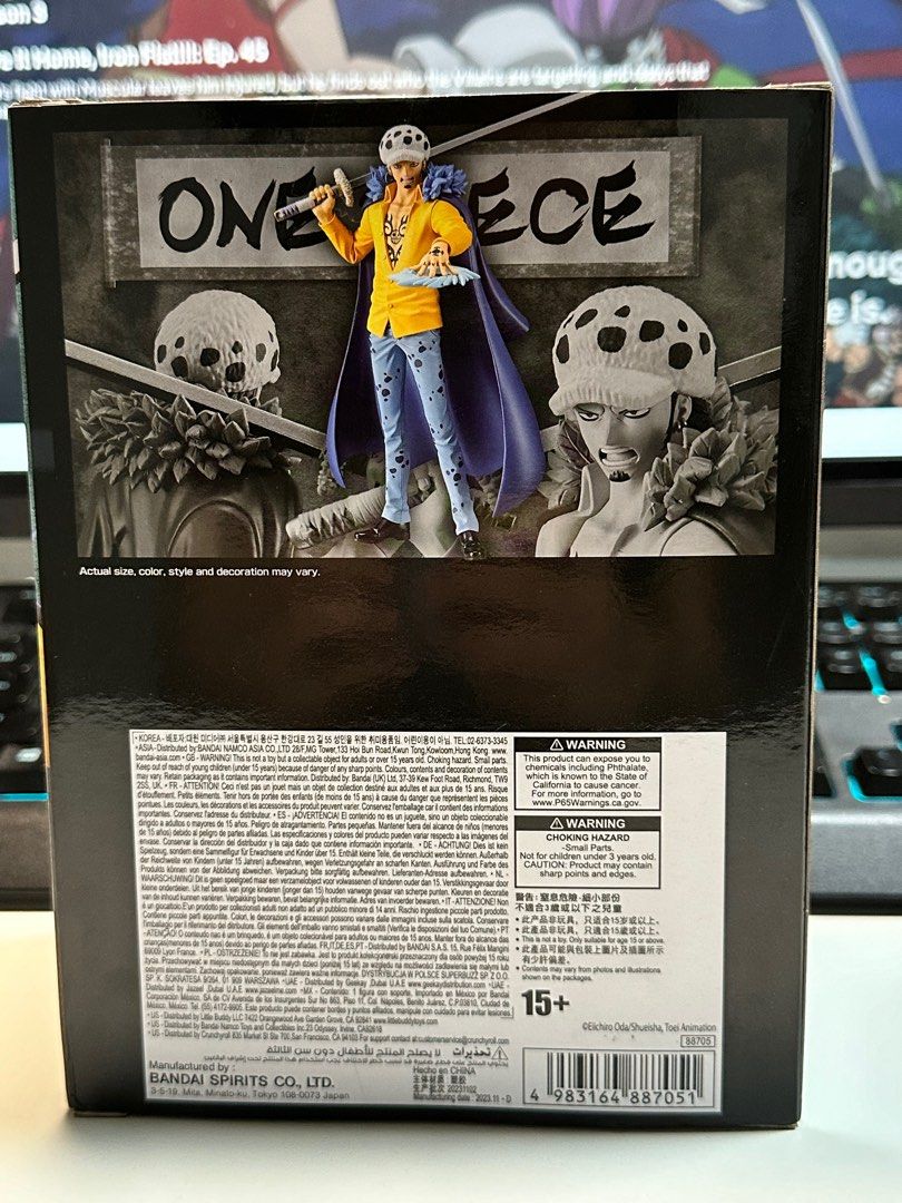 One Piece Trafalgar Law The Grandline Series Extra DXF Statue