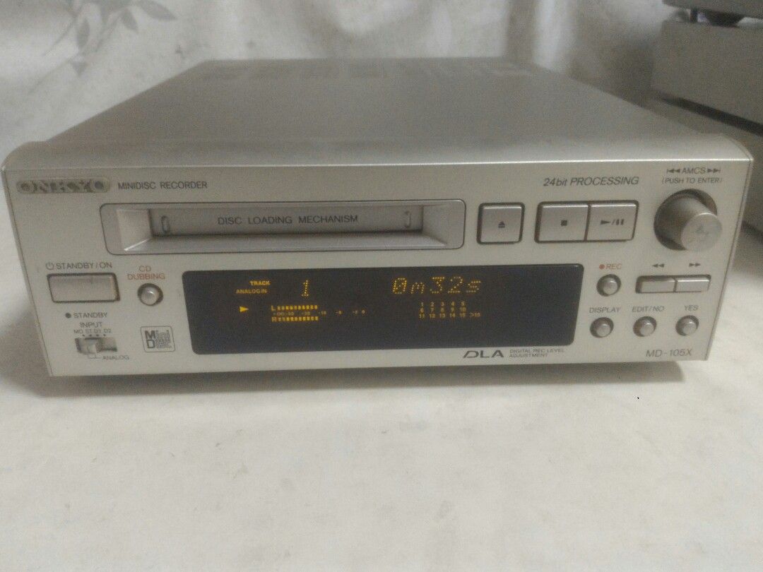 動作確認済】ONKYO MD-105 MDコンボ 取り扱い説明書あります（ONKYO MD-105 SERVICE MANUAL Pdf  Download | ManualsLib）