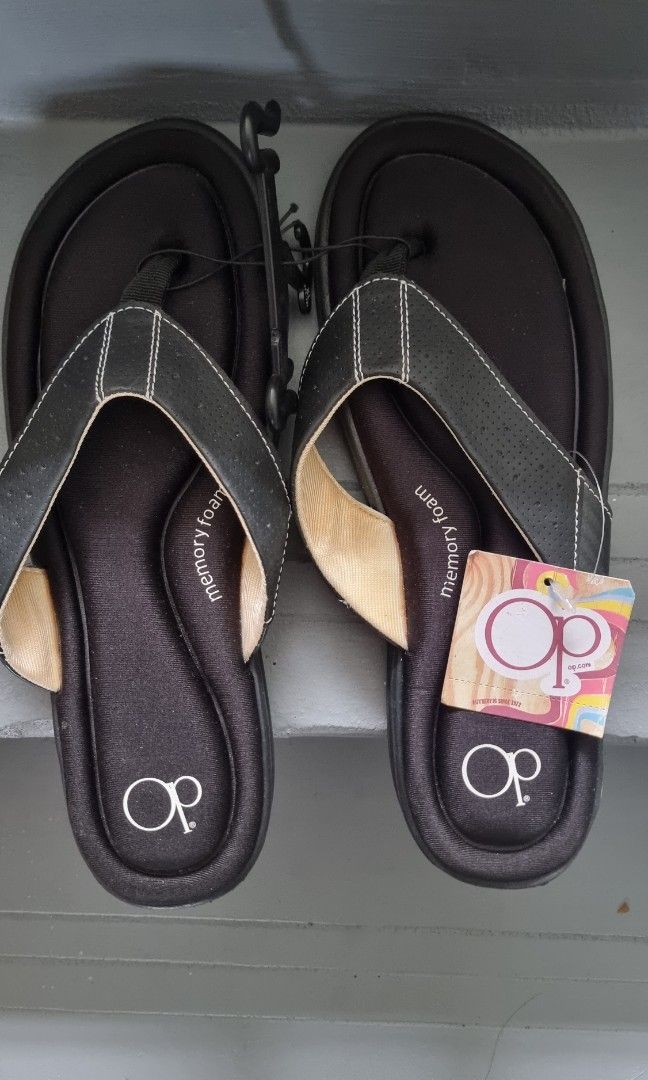 OP memory form Slippers Men s Fashion Footwear Flipflops and Slides on Carousell