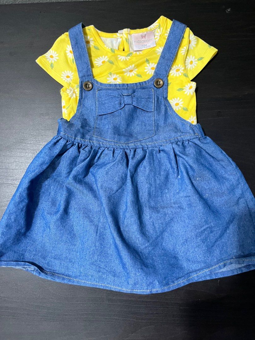 Overall skirt set outlet