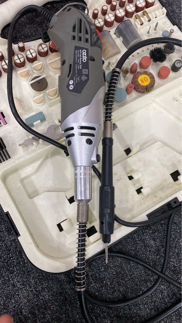 Ozito 170w best sale rotary tool kit