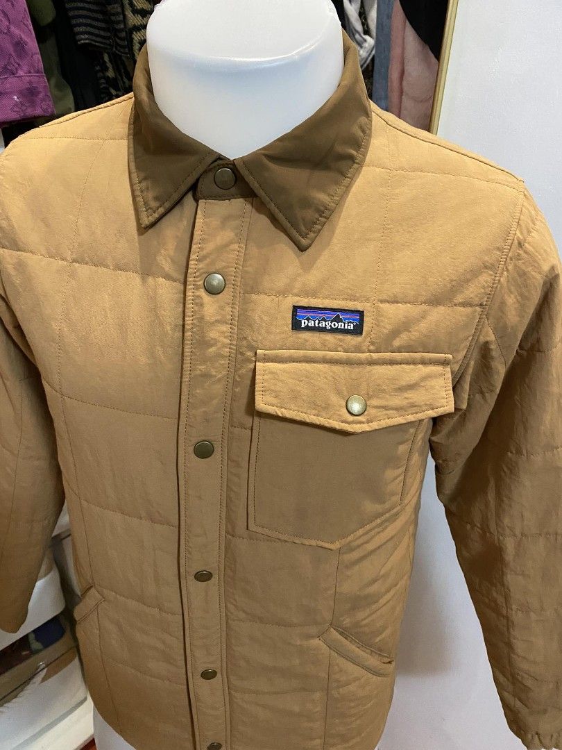 Patagonia quilted top shacket