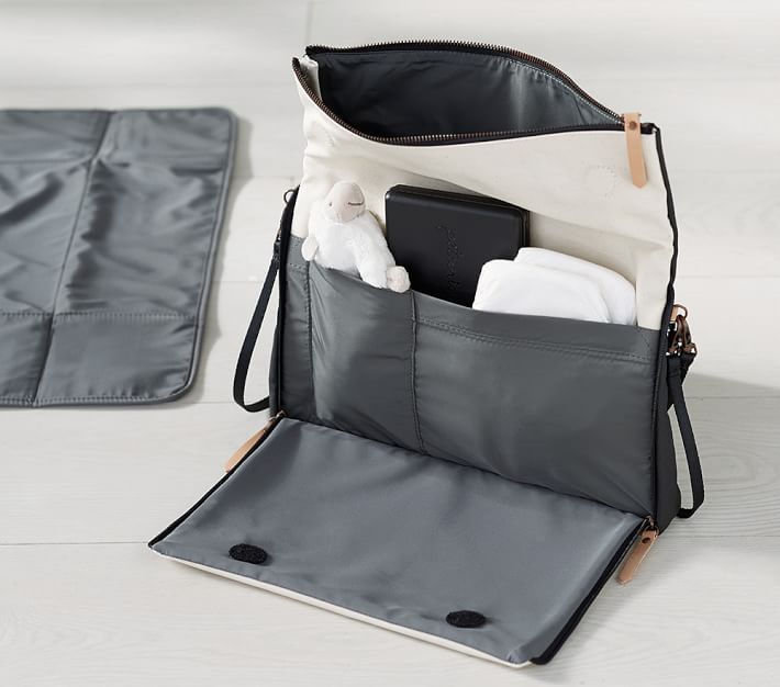 Petunia Pickle Bottom Crossover Clutch Birch Black Women s