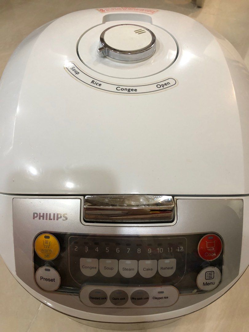 Philips HD3038 62 Rice Cooker TV Home Appliances Kitchen Appliances Cookers on Carousell