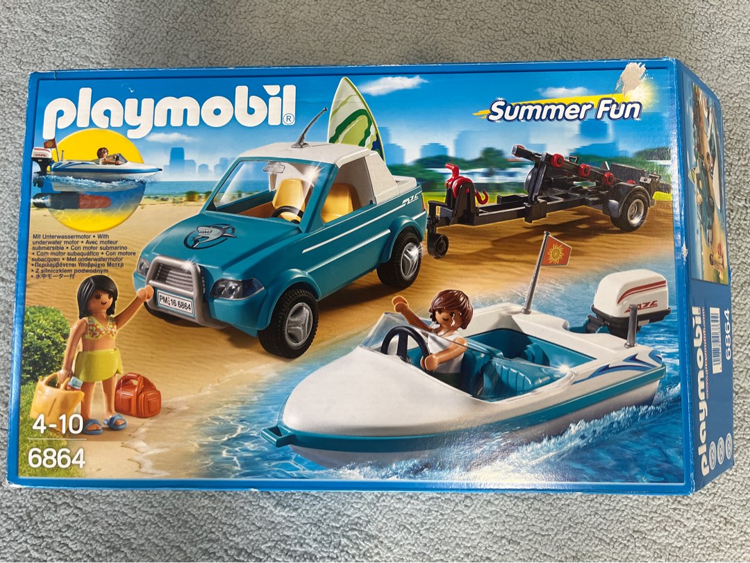 Playmobil summer top fun boat