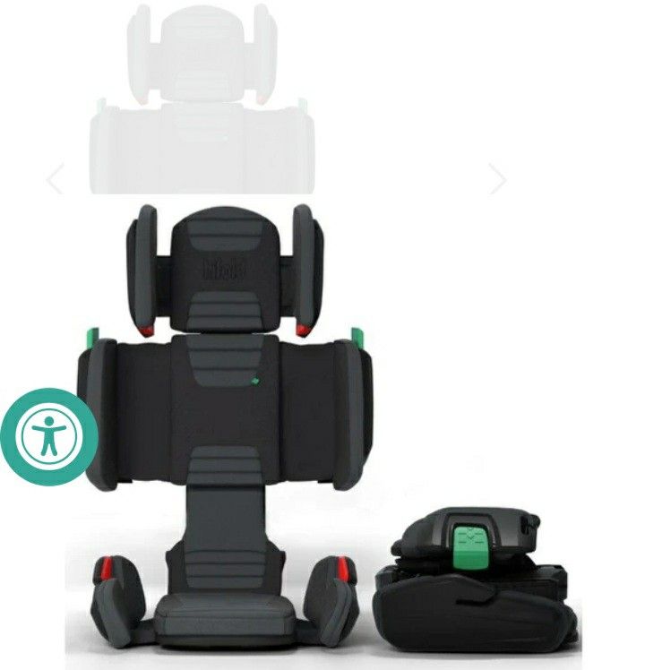 Folding high back sales booster car seat