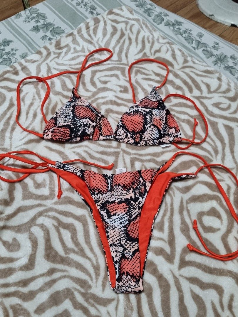 Preloved Bikinis 120 each (Category: Bikinis & Swimsuits) located in Manila. Submitted by engrap (Listing ID 1280817843, Image 1). Description: Used once Size S-M 120 each pair.