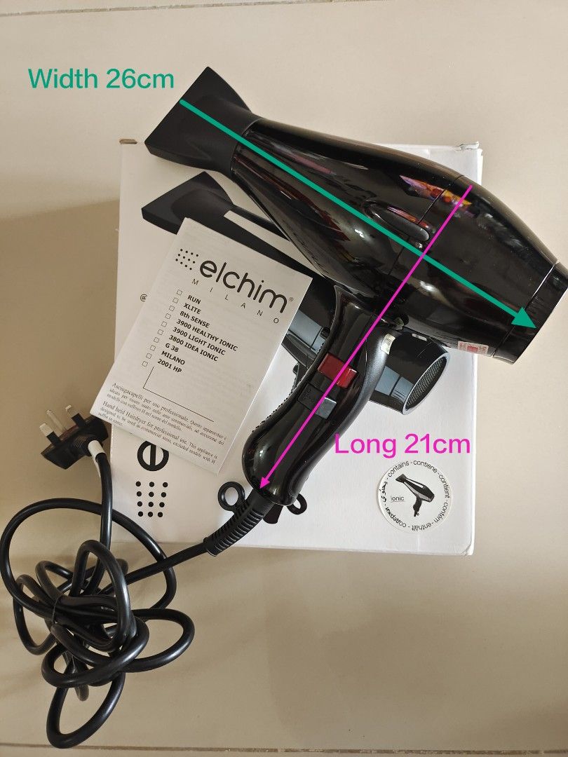 Preloved Elchim 3800 series Professional Hair dryer