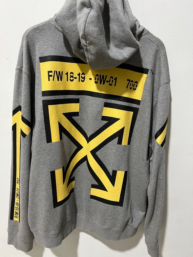 Off white deals fw18 hoodie