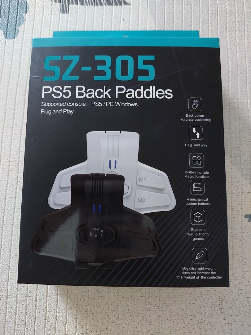 PS5 Back Button Dualsense Back Button, Video Gaming, Gaming Accessories,  Controllers on Carousell