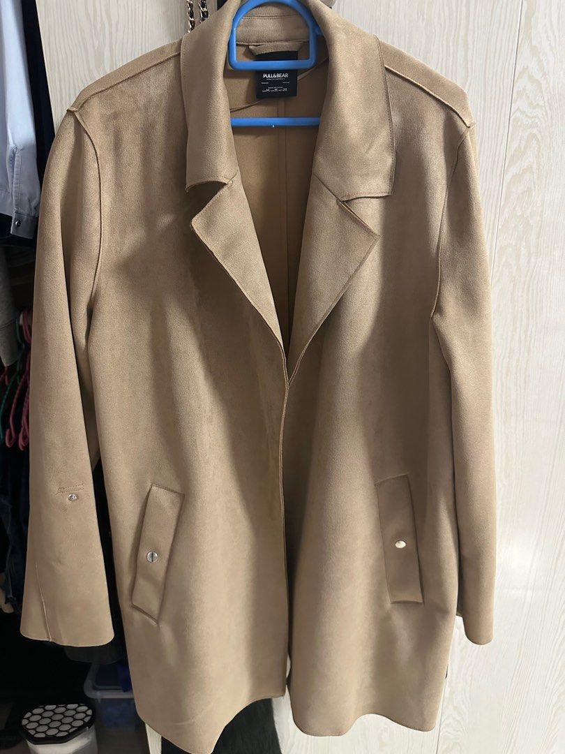 Pull&bear suede hotsell jacket