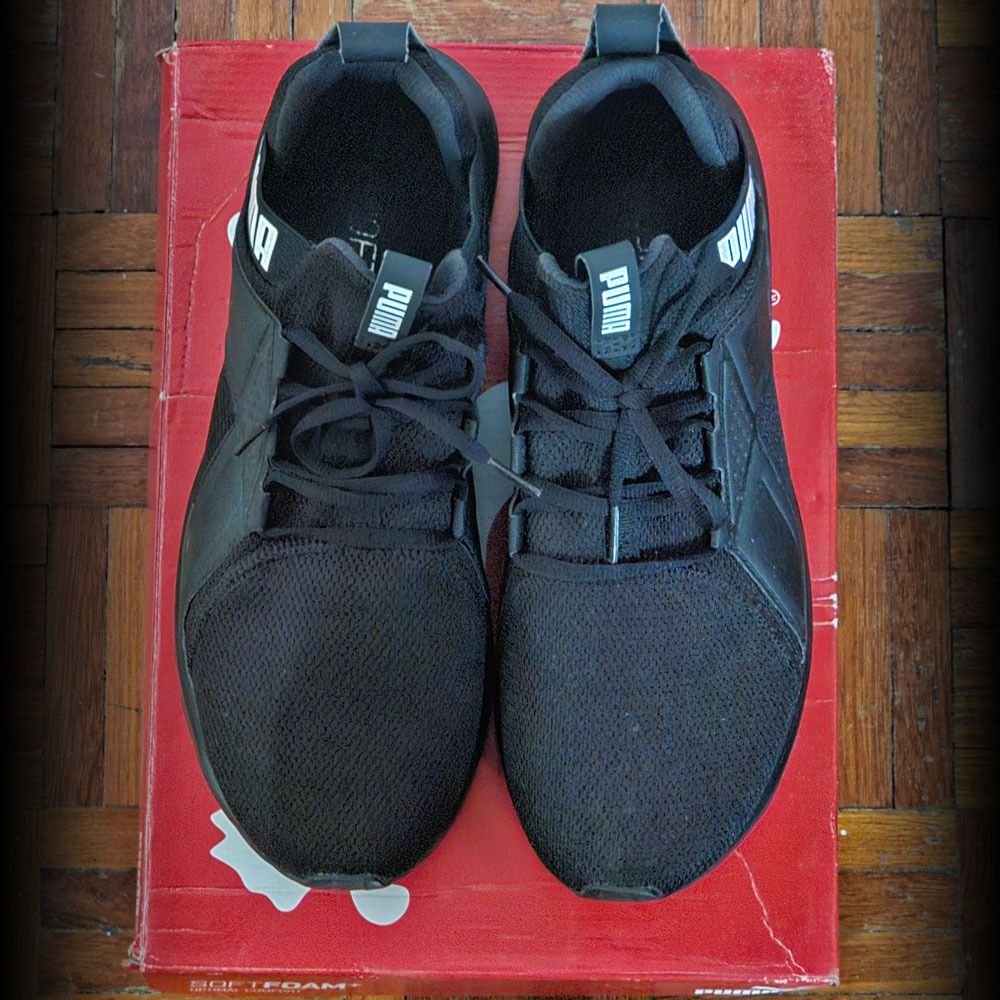 Puma Enzo Sport Black Women s Fashion Footwear Sneakers on