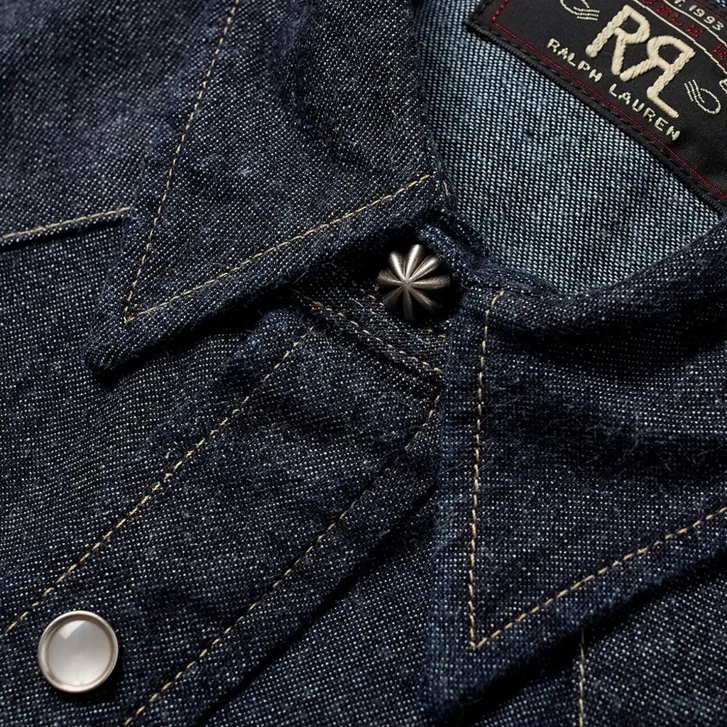 Ralph Lauren Double RL Western Buttondown, Men's Fashion, Coats ...