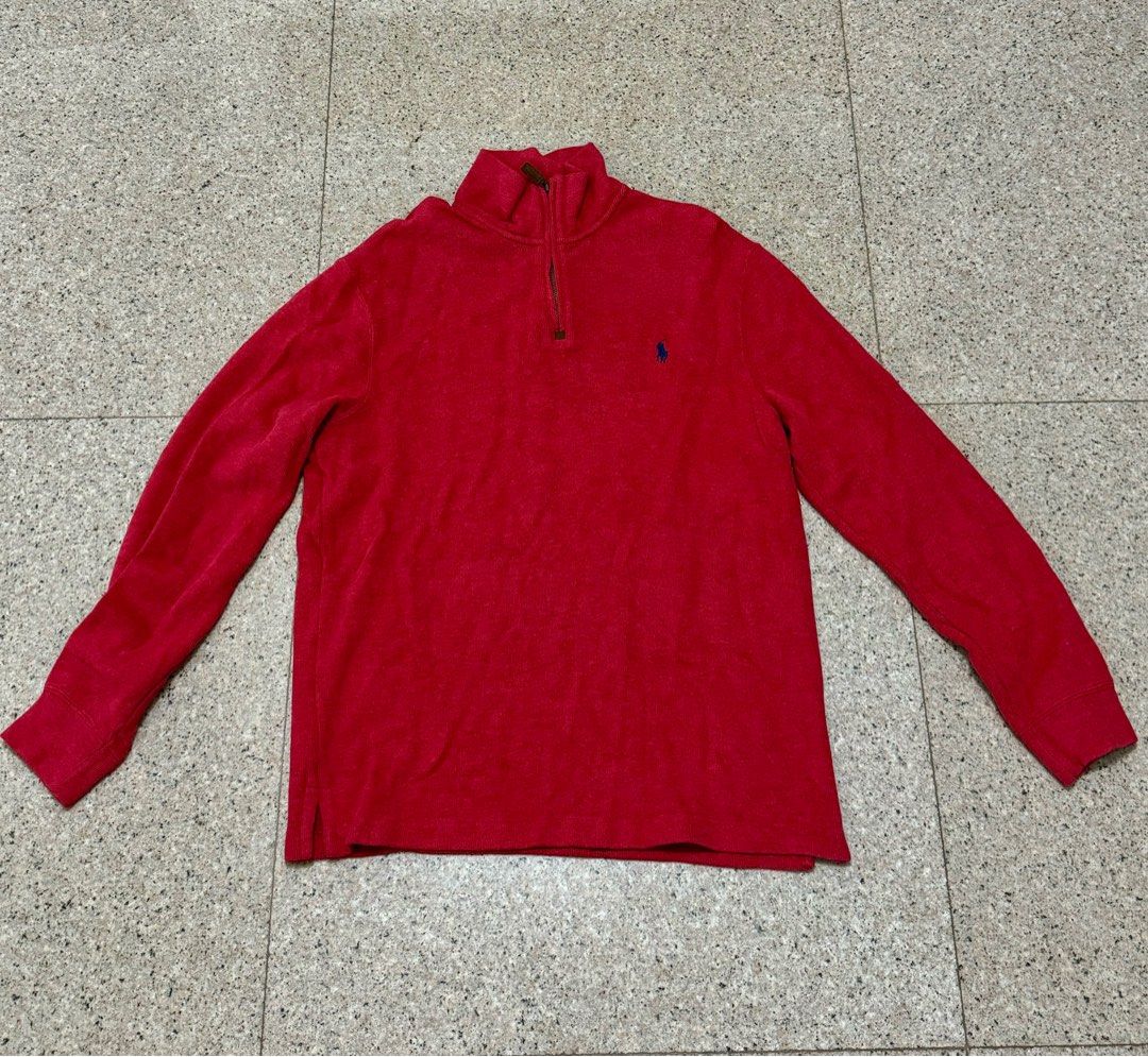 Ralph Lauren Men Red Sweater Men s Fashion Coats Jackets and