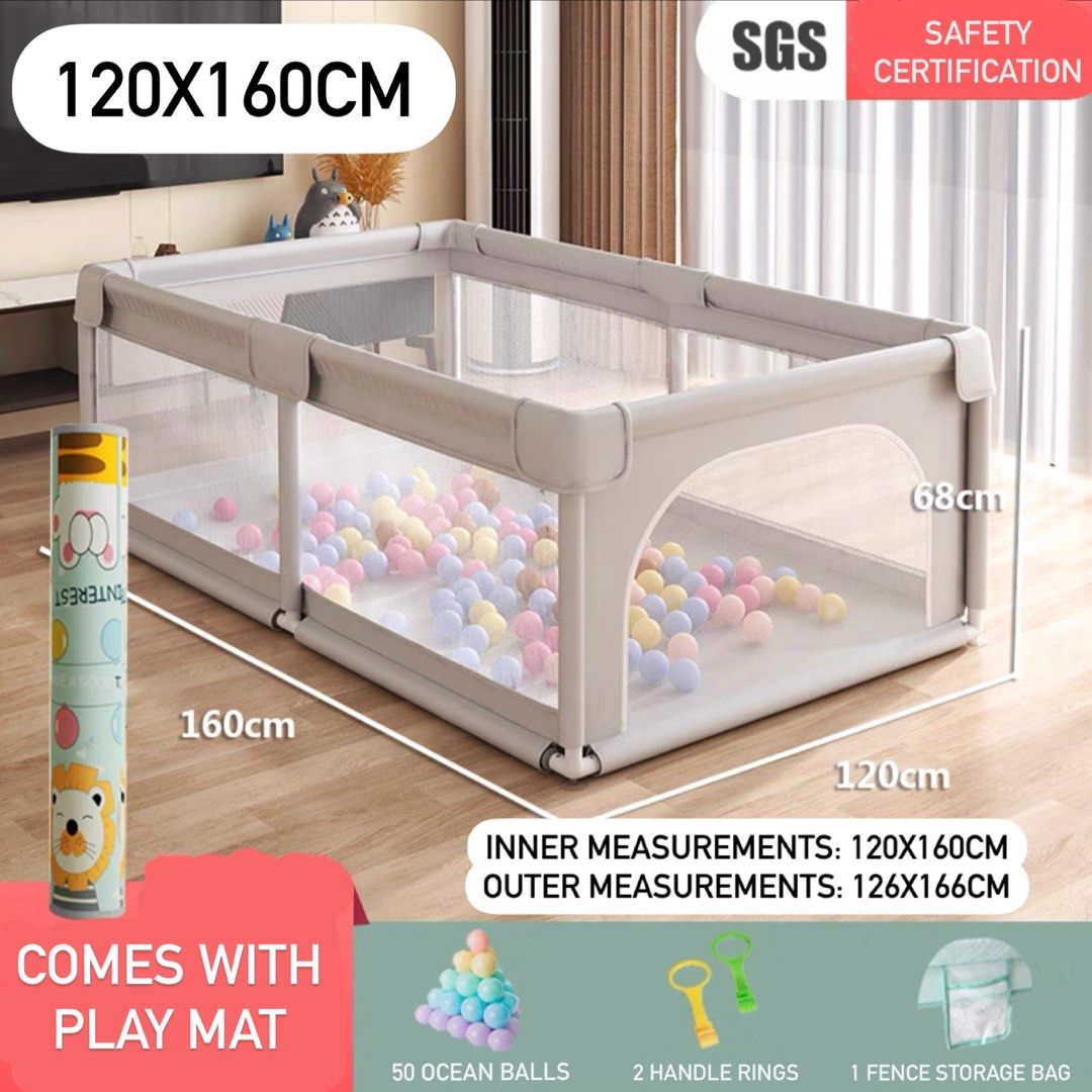 Baby play yard mat cheap