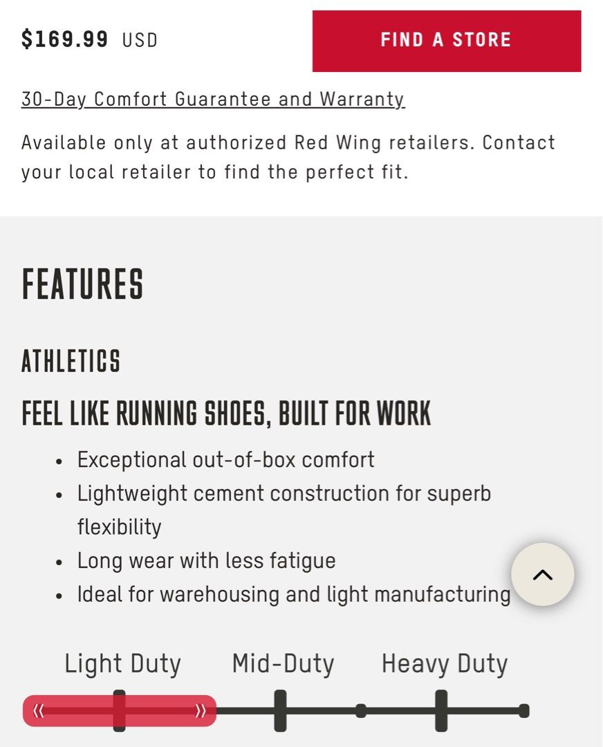 Red wing hotsell comfort guarantee