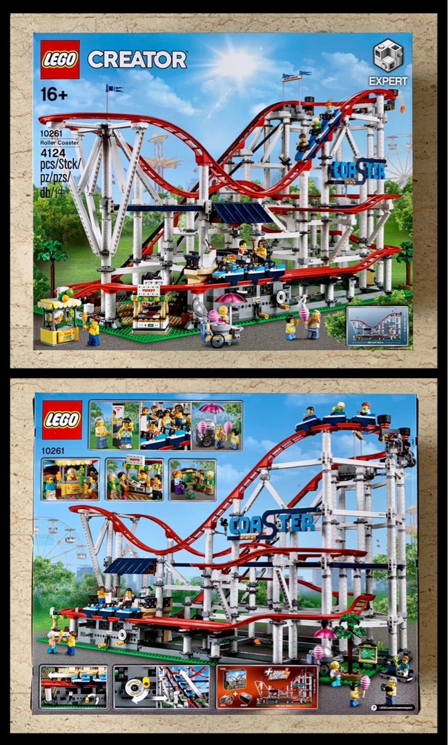 RETIRED LEGO 10261 Roller Coaster Hobbies Toys Toys Games