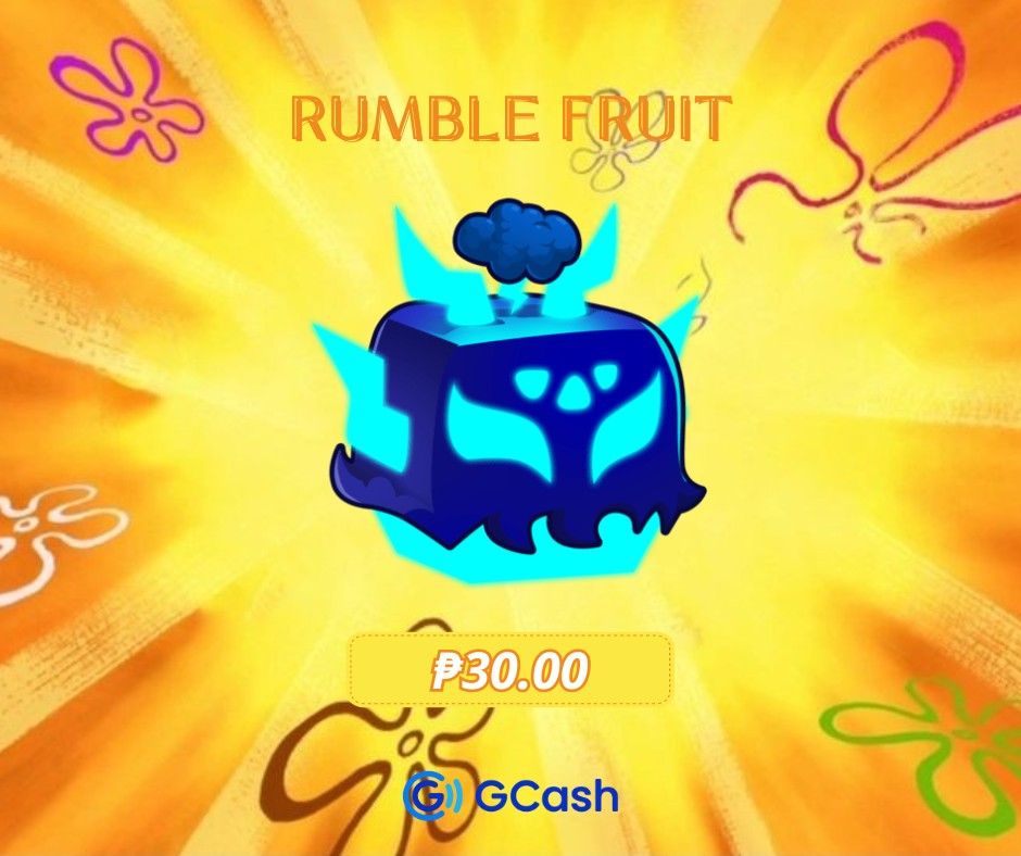 RUMBLE FRUIT (BLOX FRUIT), Video Gaming, Gaming Accessories, InGame