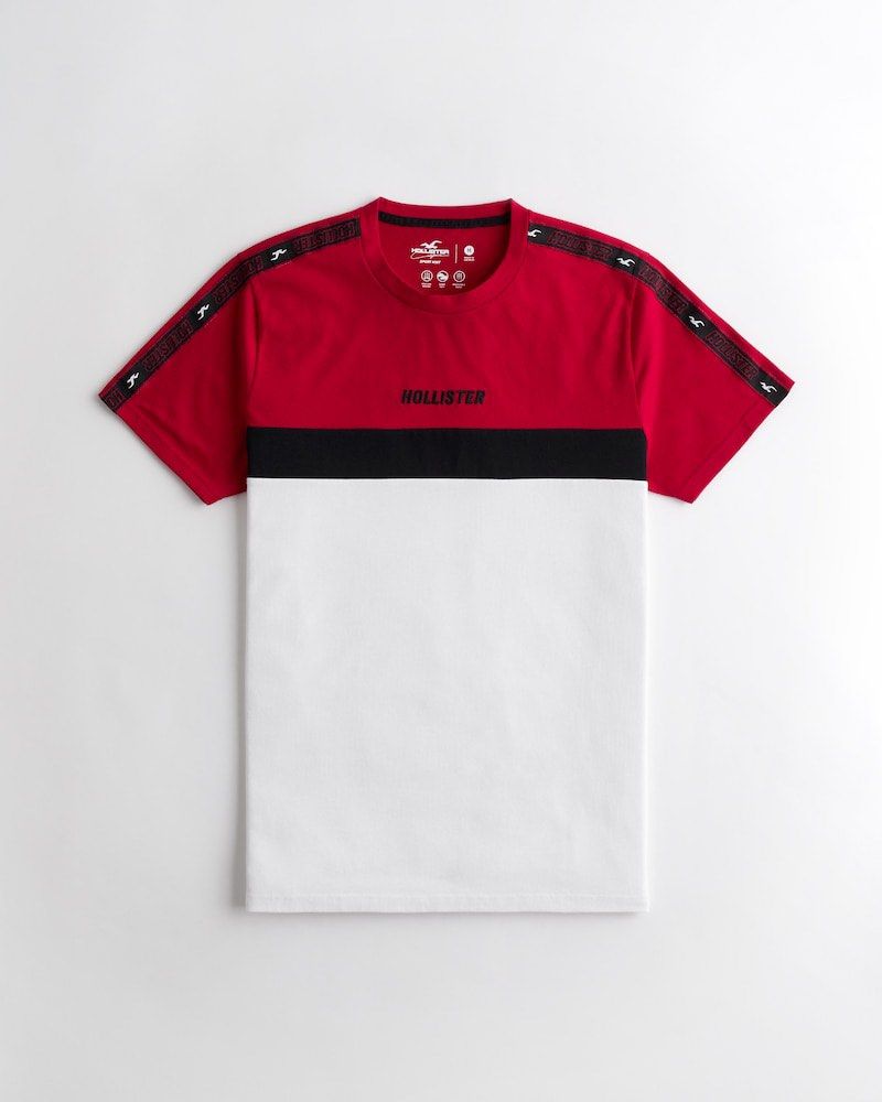 Hollister red shirts store
