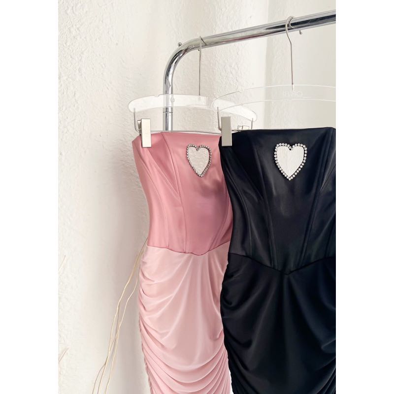 Sabrina Carpenter Inspired Heart Cut Out Long Dress, Women