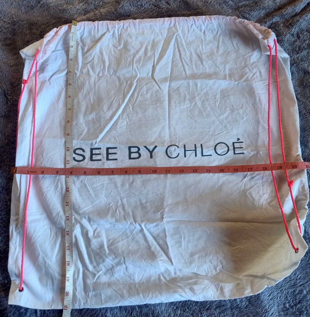 See by 2025 chloe dust bag