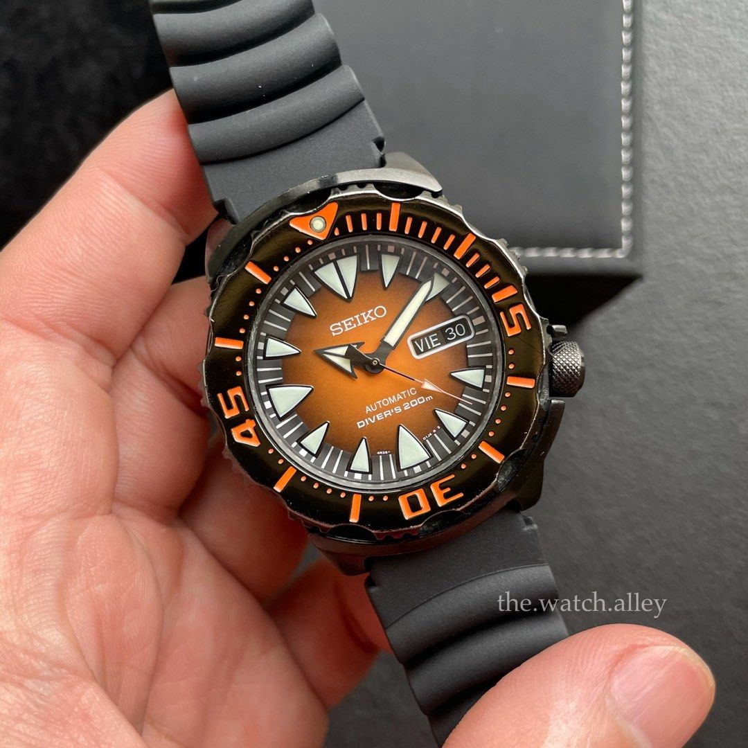 Seiko Monster Pumpkin Orange Gen 2 SRP311 SRP311K1 Men s