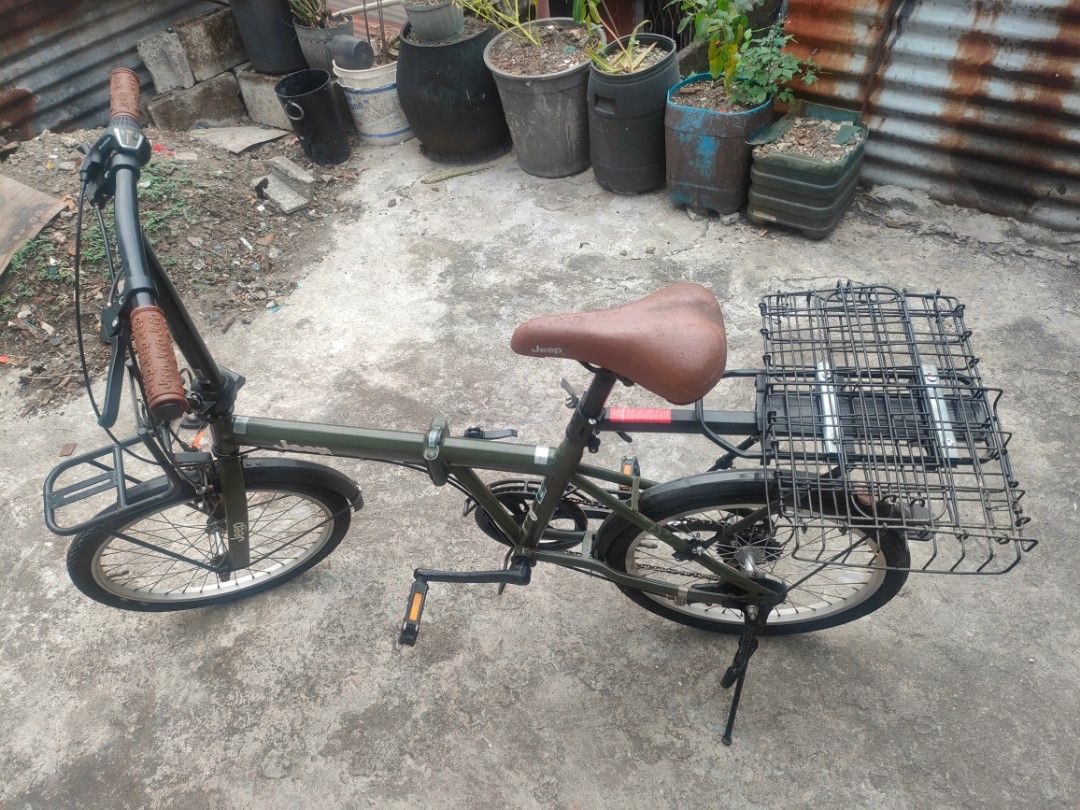 SHIMANO foldable bike (JEEP), Announcements on Carousell